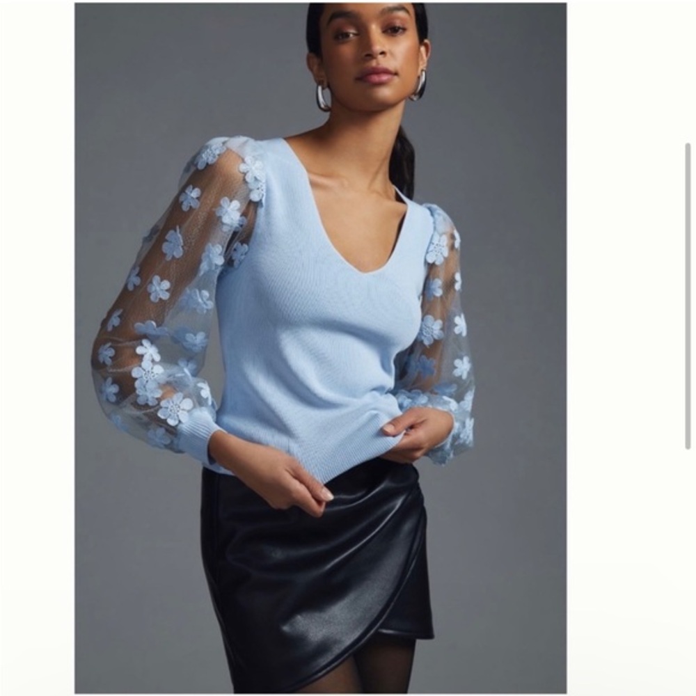 Anthropologie long sleeve top